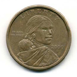 Sacagawea Golden Dollar